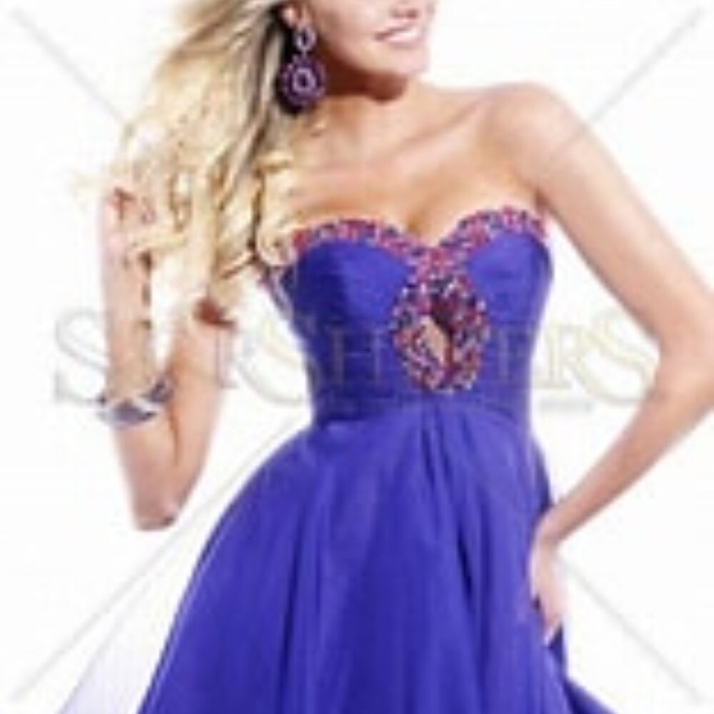 SHERRI HILL 2944  PURPLE  size 12